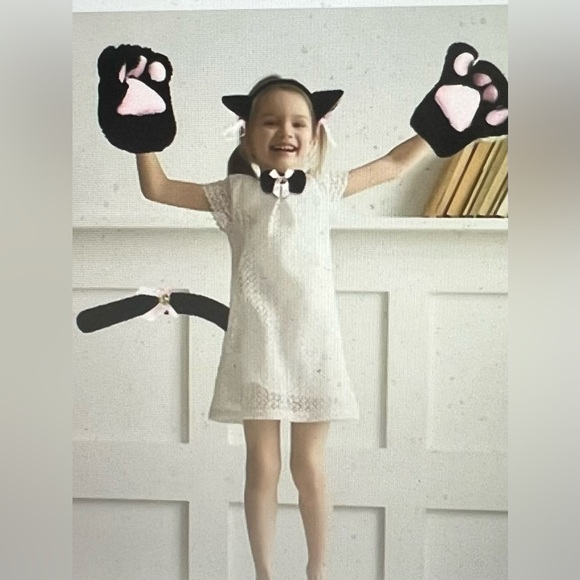 5-Piece Cat Cosplay Costume Set –  Gothic Neko Anime Role Play - Picture 2 of 10